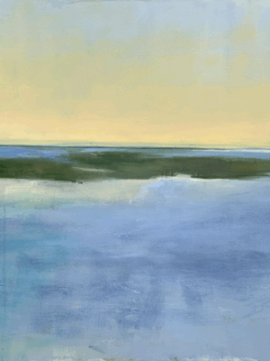 Original Coastal Salt Marsh Painting – Jacquie Gouveia