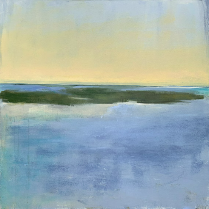 Original Coastal Salt Marsh Painting – Jacquie Gouveia